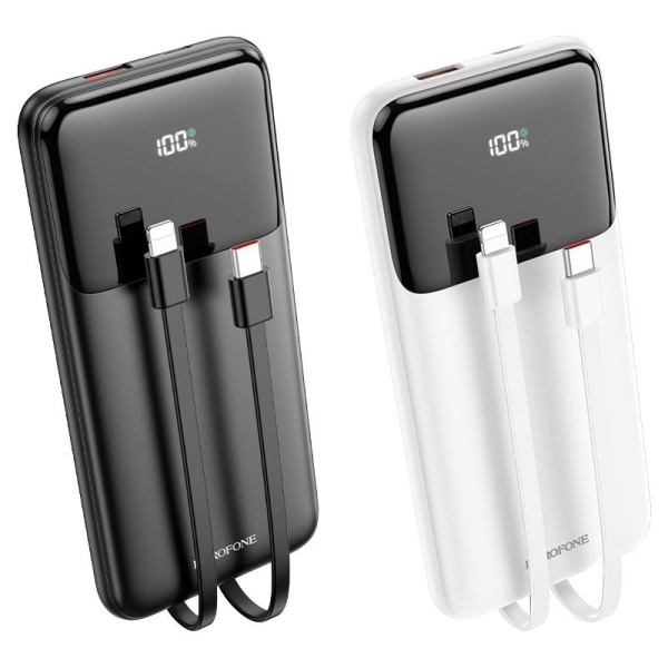Портативное зарядное устройство Borofone BJ22 белый 10000mAh