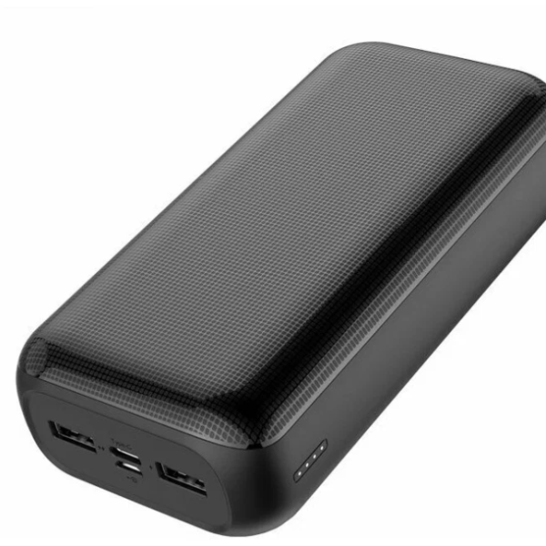Портативное зарядное устройство GOLF G55-C 30000 мАч 1USB выход 5В/1А, 2USB выход 5В/2.1А, Type-C че
