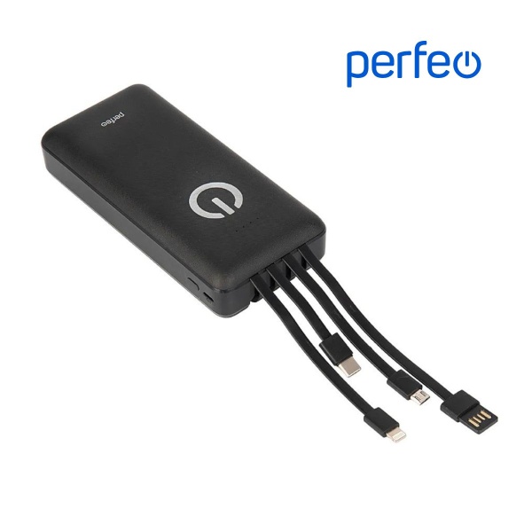 Портативное зарядное устройство Perfeo PF-D0163 "ABSOLUTE" 20000 мАч 1USB выход 5В/2.1А, In Micro us
