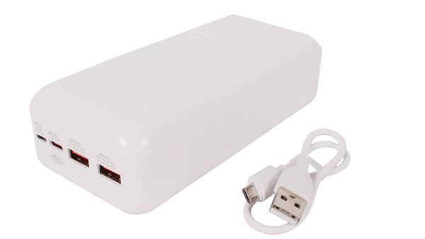 Портативное зарядное устройство HOCO J101B 30000 mAh белый