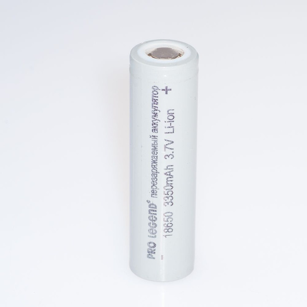 Аккумулятор Sharco 18650 3350 mAh Shrink 1 3,7V, шляпка