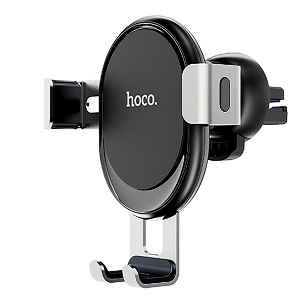 Держатель HOCO CA56 Plus для смартфона, 4,5"-6,7'' (68-90 мм), на решетку вентиляции, черный