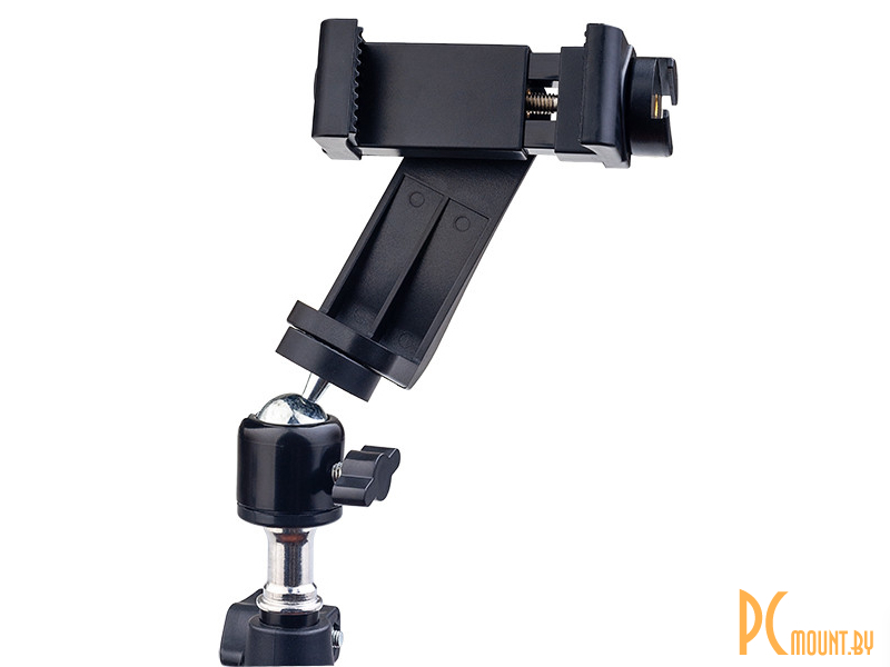 Держатель Perfeo PH-106/PF-C3610 для смартфона, до 7.1", настольный, под резьбу 1/4" , 60-105 мм чер
