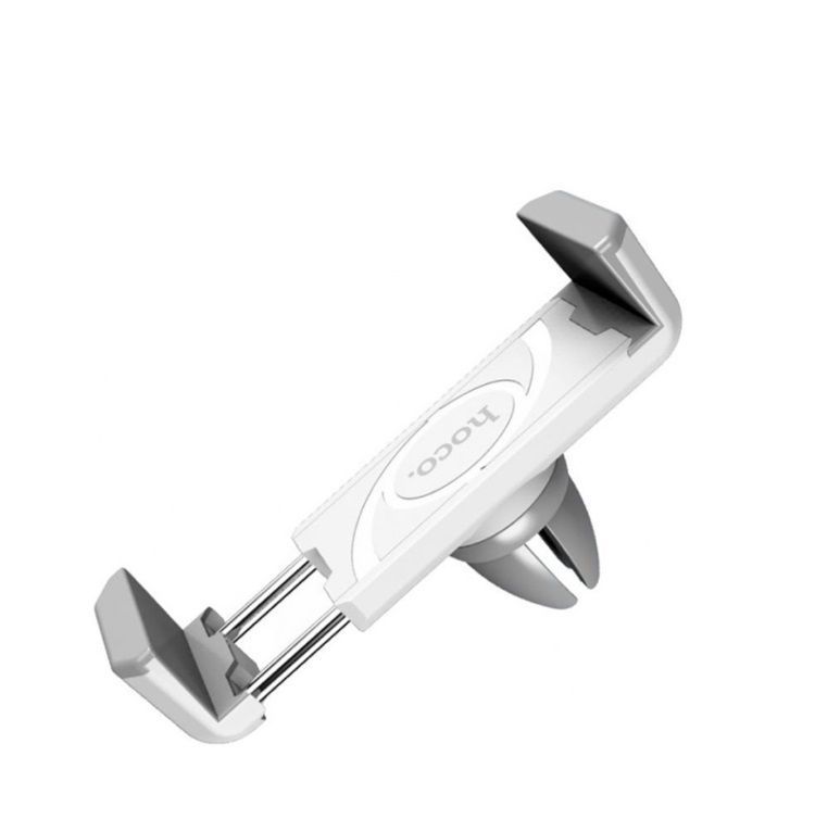 Держатель HOCO CPH01 для смартфона, до 5.5'' (50-90 мм), на решетку вентиляции, белый