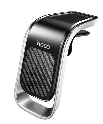 Держатель HOCO CA74 Universe для смартфона/навигатора, на панель, магнит, серебро