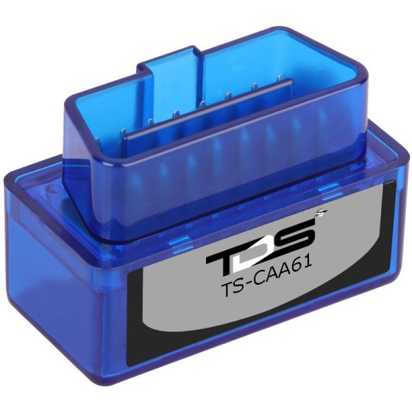 Диагностический адаптер автомобильный TDS TS-CAA61 (OBD2, V1.5, Bluetooth 5.1)