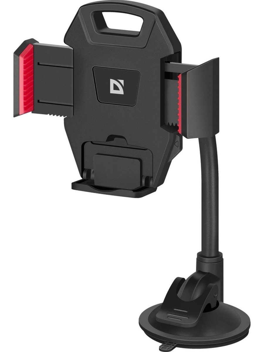 Держатель Defender CH-154+ для смартфона/навигатора, до 6'' (55-95 мм), на стекло/панель, черный