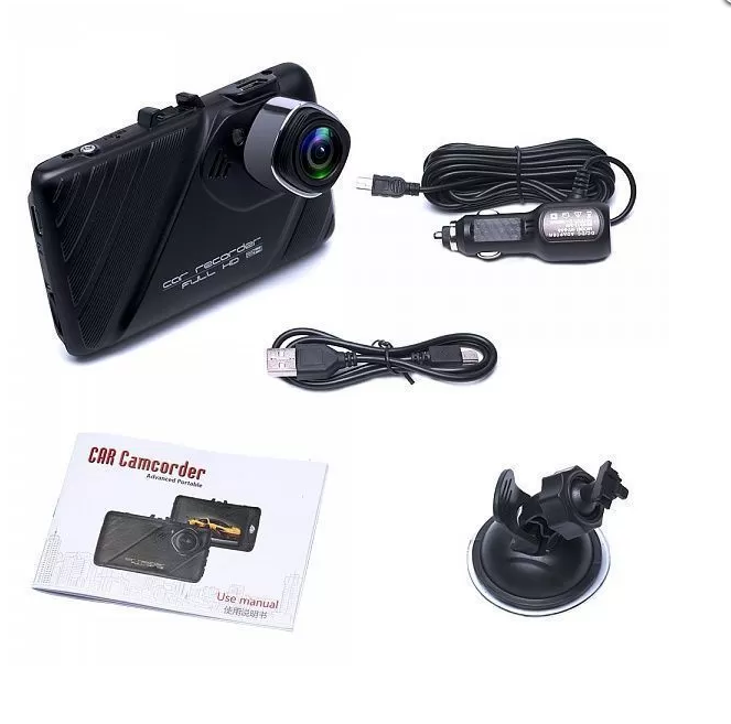 Автовидеорегистратор TDS TS-CAR19 (AVD-70) 3,0", FHD 1920х1296 2MPix, microSD до 32 ГБ, 150 грд, дат