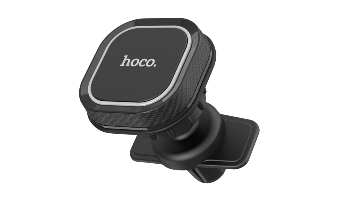 Держатель HOCO H52 для смартфона, навигатора, на решетку вентиляции, магнит, черный