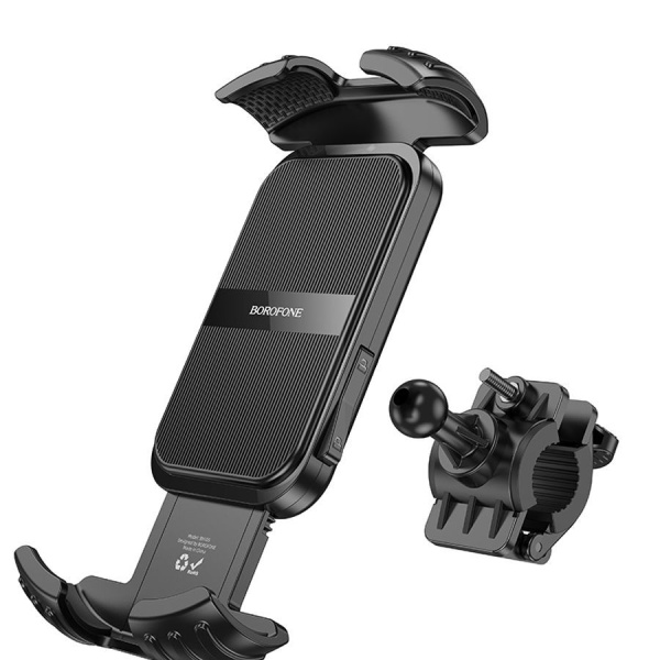 Держатель Borofone BH105 для смартфона, 4,7"-7'' (длина 135-185 мм), на велосипед, мотоцикл, черный