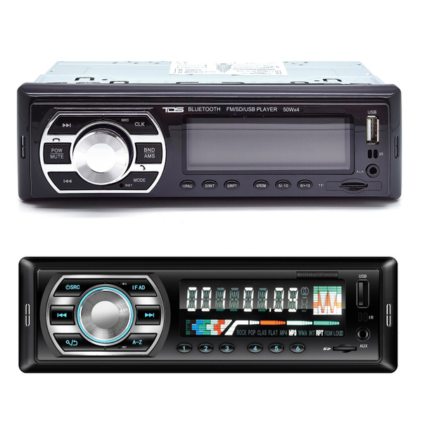 Автомагнитола TDS TS-CAM07 (CL-8086BT) USB/microSD (до 32 ГБ)/AUX/FM/Bluetooth, 12В, коробка