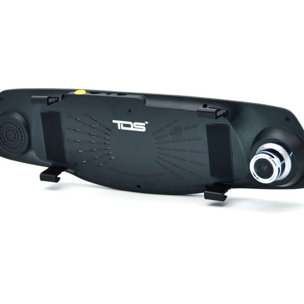 Автовидеорегистратор TDS TS-CAR14 (HAD-75) (зеркало) 6,7", FHD 1920х1080 2MPix, microSD до 32 ГБ, + 