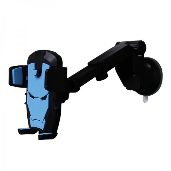 Держатель TDS TS-CAA32 (AV-072) для смартфона, до 5'' (до 80 мм), на присоске, черный