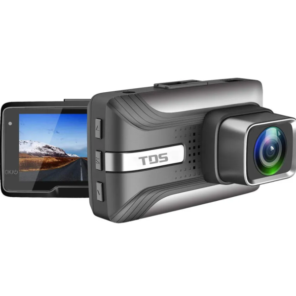 Автовидеорегистратор TDS TS-CAR22,25 (AVD-81) 2,45", FHD 1920х1080MPix, microSD до 32 ГБ, 140 грд,