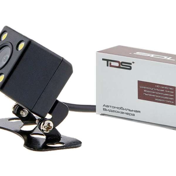 Автовидеокамера TDS TS-CAV01 (HAD-40) разрешение:420ТВЛ NTSC:510(H)x492(V) угол обзора до 170, IP66,