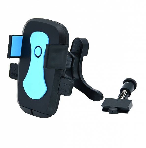 Держатель TDS TS-CAA33 (AV-063) для смартфонов, на воздуховод, универсальный, черный