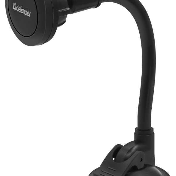 Держатель Defender Car holder 118 для смартфона магнитный, на приборную панель и лобовое стекло, чер