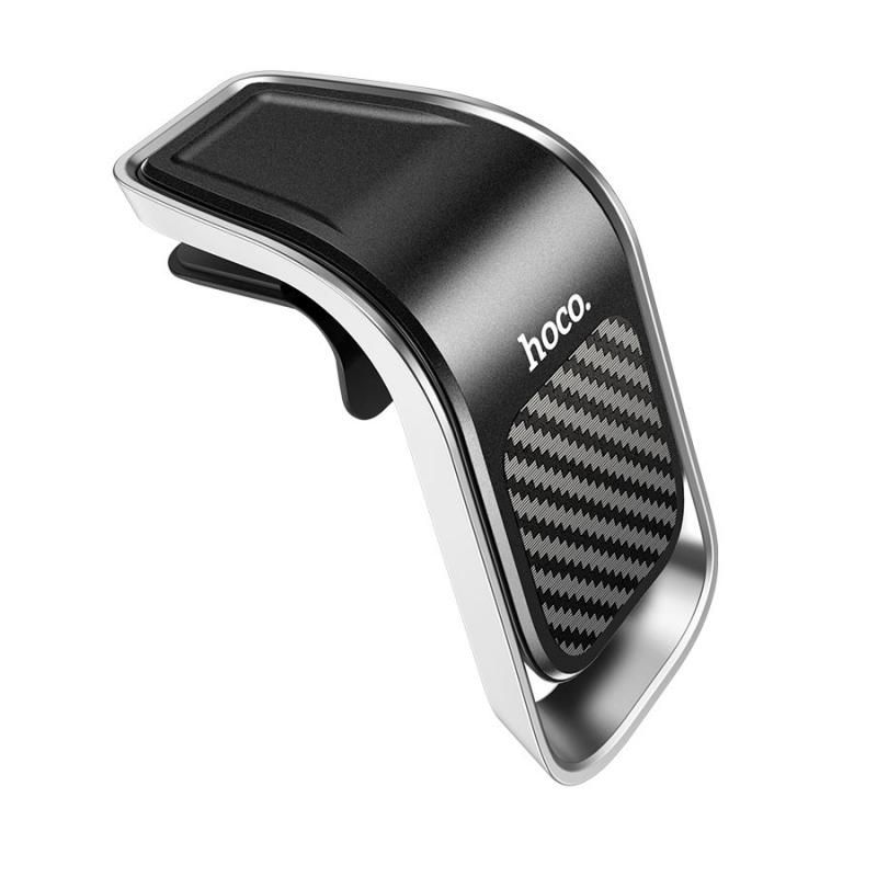 Держатель HOCO CA74 Universe для смартфона/навигатора, на панель, магнит, серый