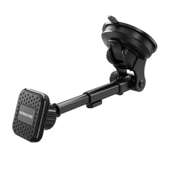 Держатель Borofone BH21 Vanda для смартфона, навигатора, на лобовое стекло, магнит, черный