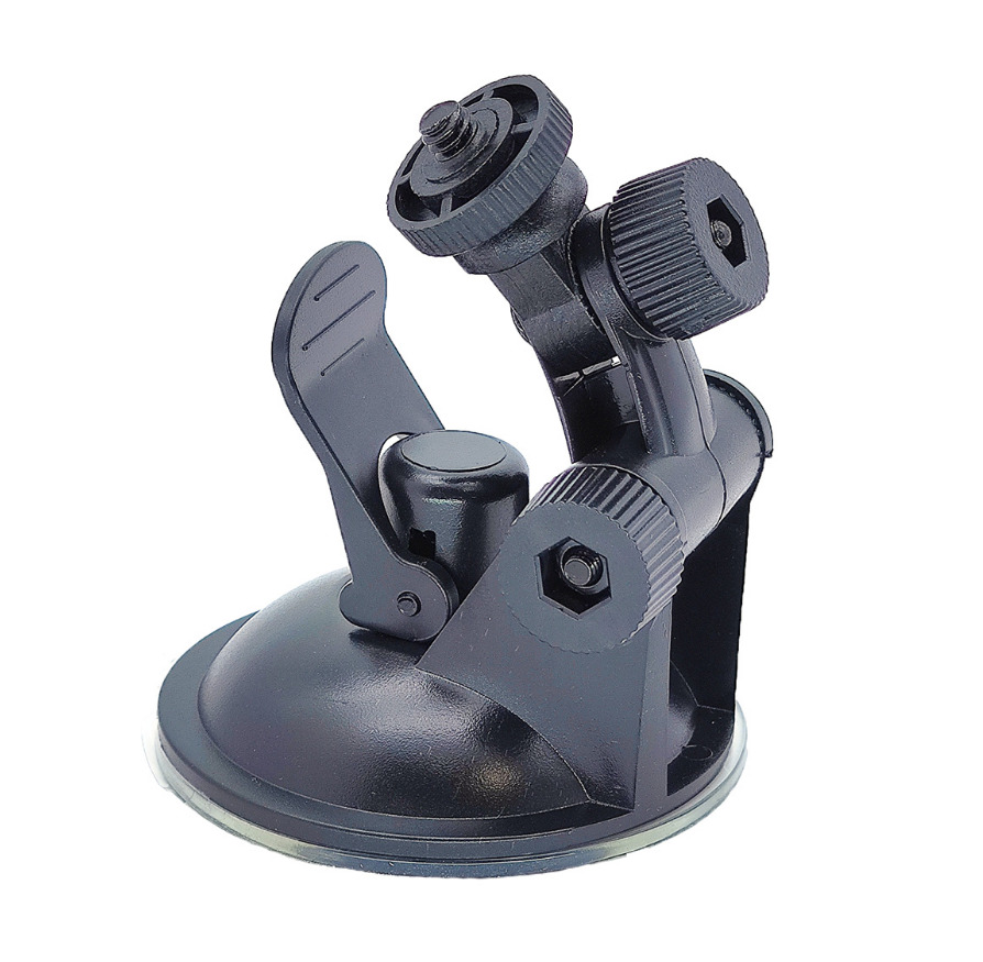 Держатель TDS TS-CAA20 (TD-027(AV-027)) для авторегистратора, на присоске, черный