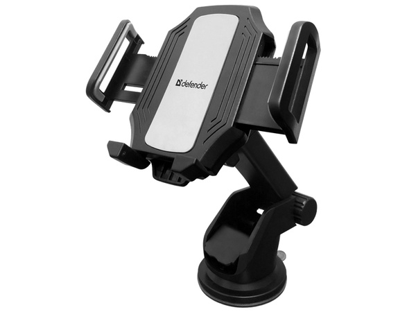 Держатель Defender Car holder 120 для смартфона/навигатора, до 6'' (55-95 мм), на стекло/панель, чер