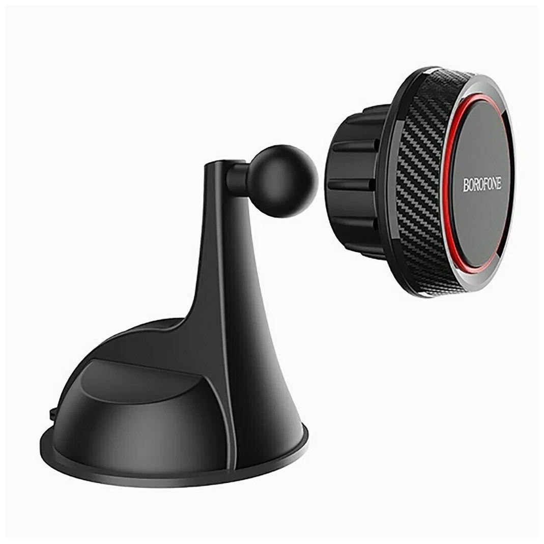 Держатель Borofone BH14 Journey для смартфона, навигатора, на панель приборов, на стекло, магнит, че
