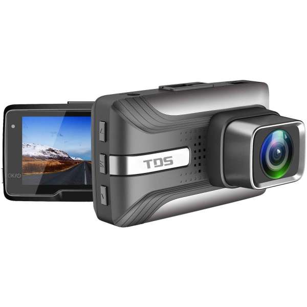 Автовидеорегистратор TDS TS-CAR24 (GT29) 4,0", FHD 1920х1080MPix, microSD до 32 ГБ, + камера заднего