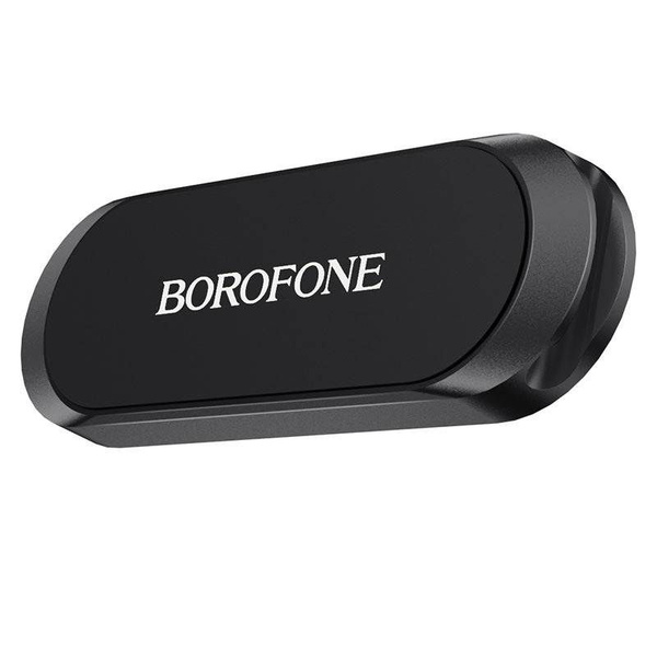 Держатель Borofone BH28 Refined для смартфона/навигатора, на панель, магнит, черный