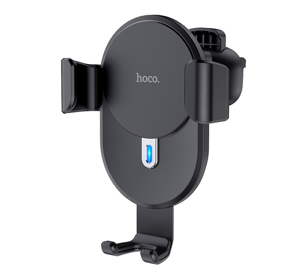 Держатель HOCO CW25 Delight для смартфона, 3,5"-7'' (65-85 мм), на решетку вентиляции, беспроводная 