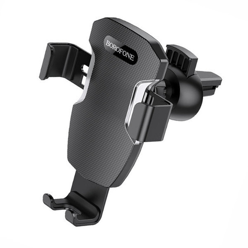 Держатель Borofone BH55 Fenix для смартфона/навигатора, до 6,7" (63-89 мм), на решетку вентиляции, ч