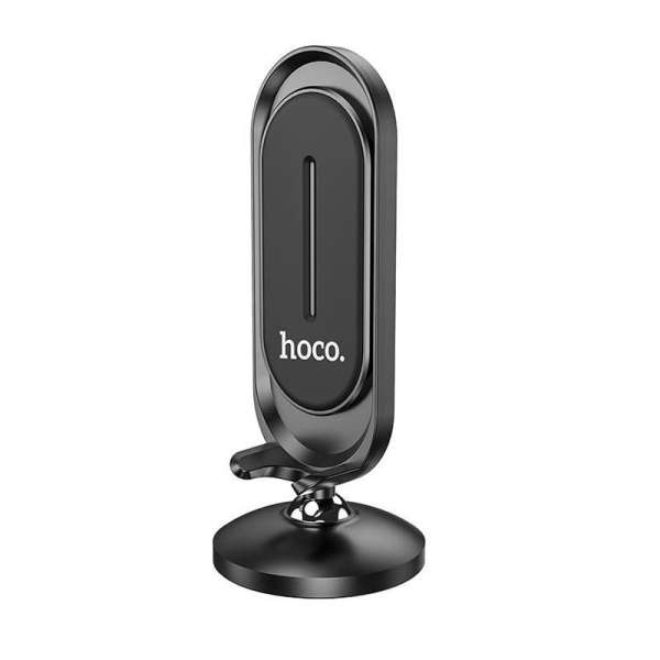Держатель HOCO CA78 Karly для смартфона, навигатора, на панель, магнит, серебро