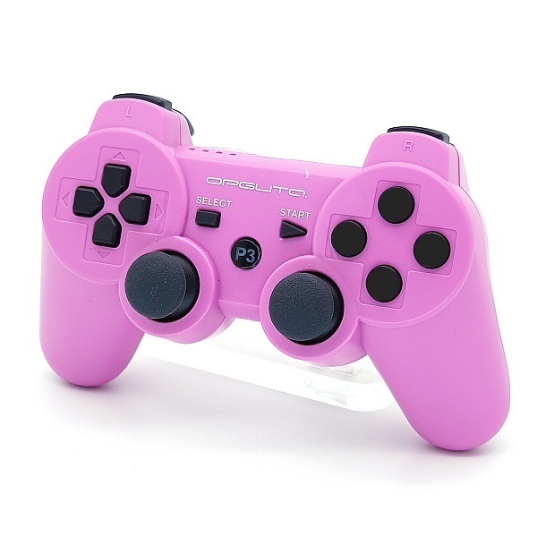 Геймпад PlayStation 3 Орбита OT-PCG02 - ТЕХПАК беспроводной, розовый