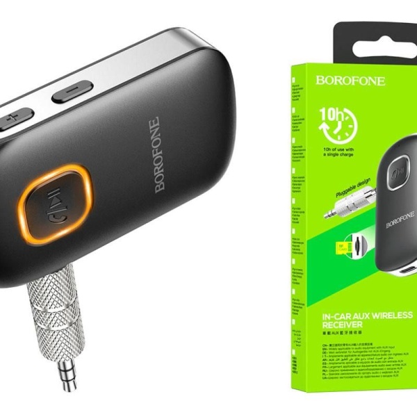 Адаптер Bluetooth Borofone BC42 , AUX адаптер, BT V5.0