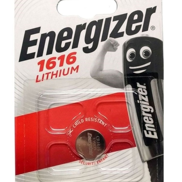 Батарейка. Energizer CR 1616 BL 1 Lithium 3V