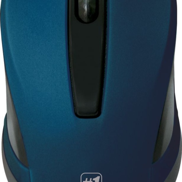 Мышь беспроводная Defender MM-605 USB Optical (1200dpi) синяя, 2 кнопки+колесо-кнопка блистер (52606