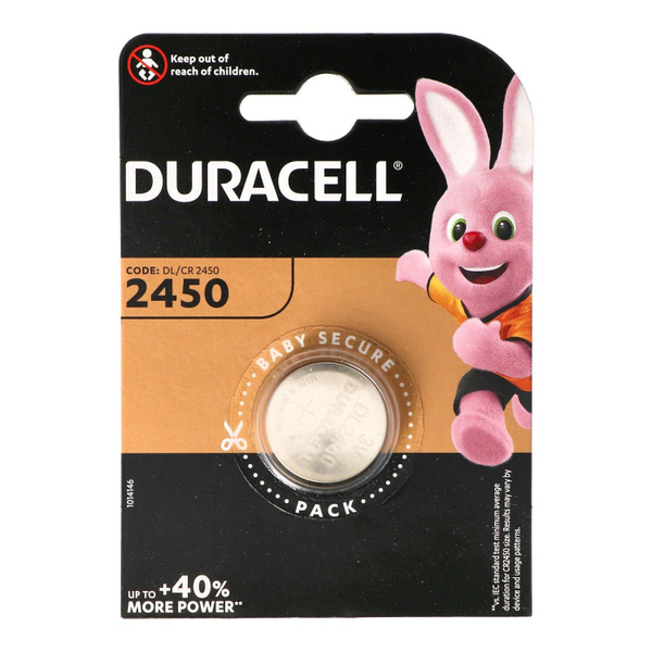 Батарейка. Duracell CR 2450 BL 1
