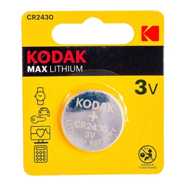 Батарейка. Kodak CR 2430 BL 1