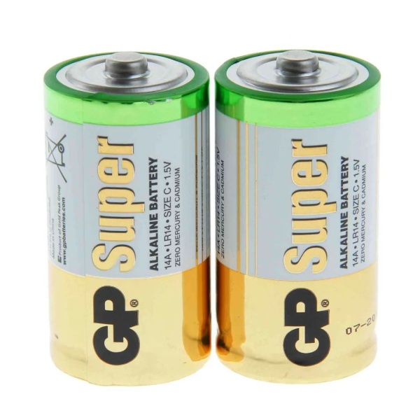 Батарейка GP LR20 Shrink 2 Super