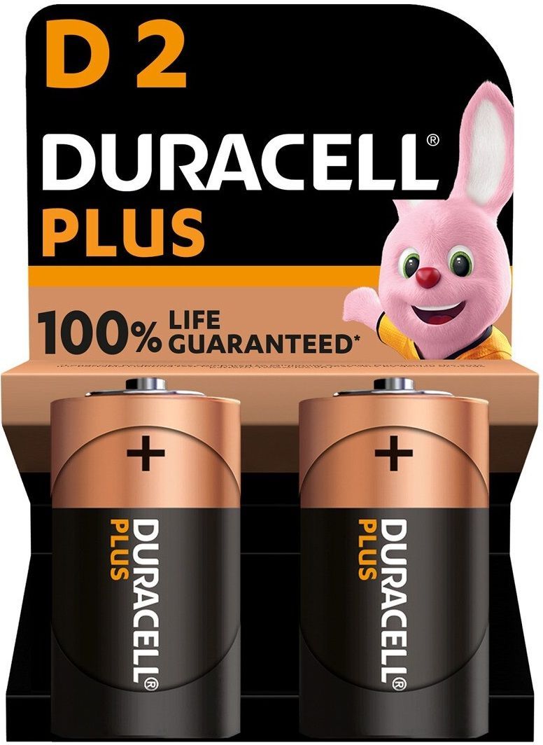 Батарейка Duracell LR20 BL 2 PLUS за УПАКОВКУ