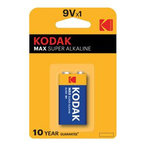 Батарейка Kodak 6LR61 (6F22) BL 1 Max