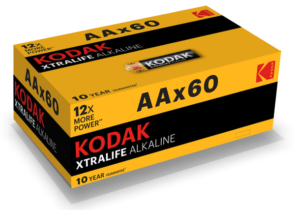 Батарейка Kodak LR6 Box 60 color XTRALIFE