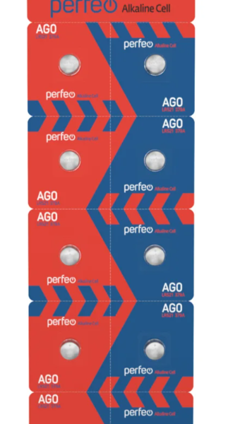 Батарейка. Perfeo G0 BL 10 (LR 521, 379A, AG0)