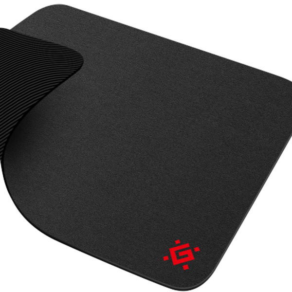Коврик для мыши Defender Black игровой 250х200х3мм, термически обработанная ткань, натуральная резин