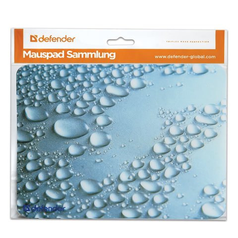 Коврик для мыши Defender Sticker 220х180х0,4мм, PP, клейкая основа, защитная пленка, ассорти 8 видов