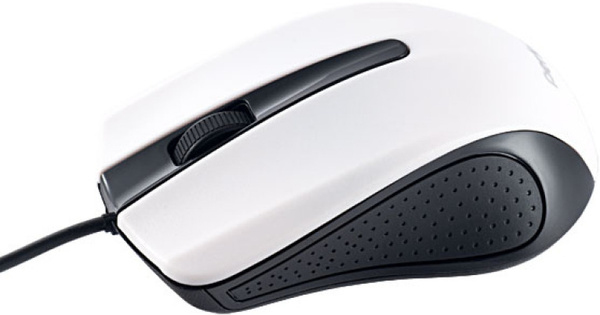 Мышь беспроводная Perfeo PF-353-WOP-W/PF-3435 "RAINBOW", USB черно-белая, 3 кн,