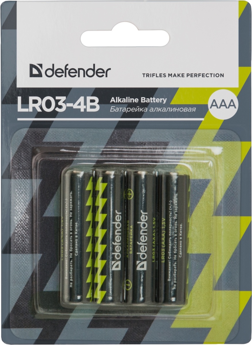 Батарейка Defender LR3 BL 4 PowerPulse ЗА УПАКОВКУ