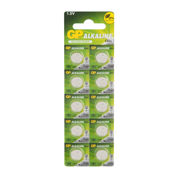 Батарейка. GP G8 BL 10 (LR55, 391/381, 1120, 191)