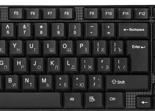 Клавиатура Defender Accent SB-720 USB Black 102 клавиши компактная (45720)