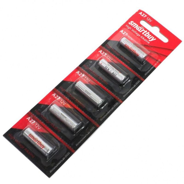 Батарейка. SmartBuy LR27A BL 5