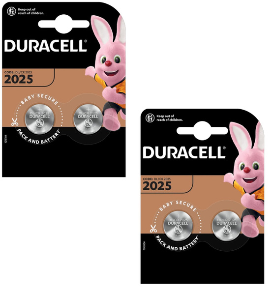 Батарейка. Duracell CR 2025 BL 2
